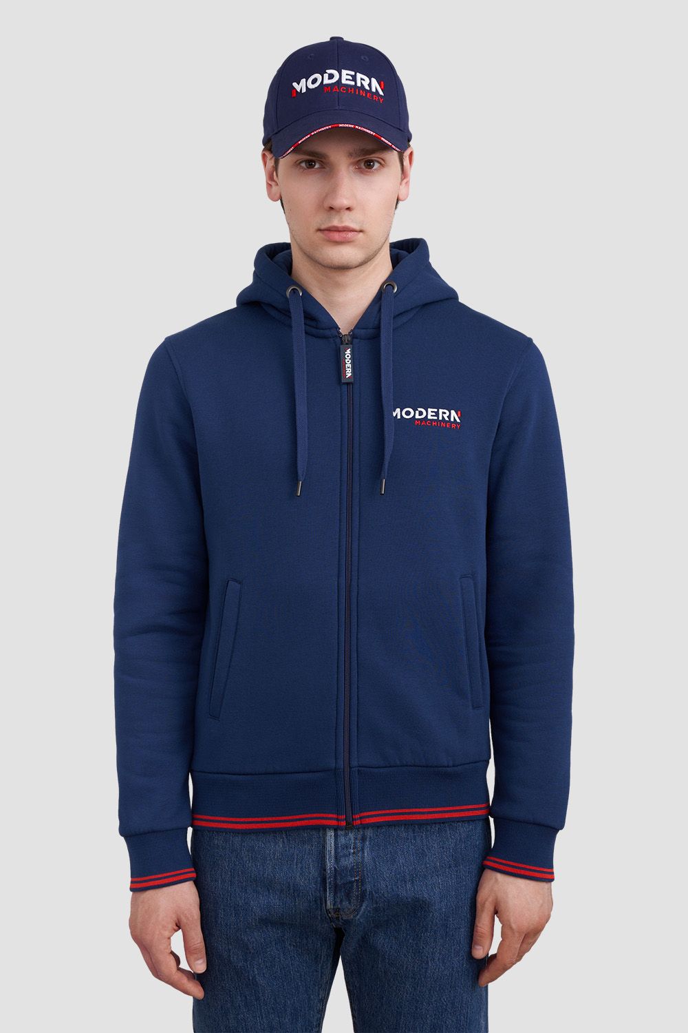 Толстовки<br>Modern Machinery синие