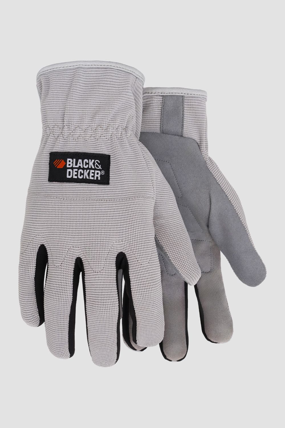 Перчатки рабочие<br>Black+Decker серые