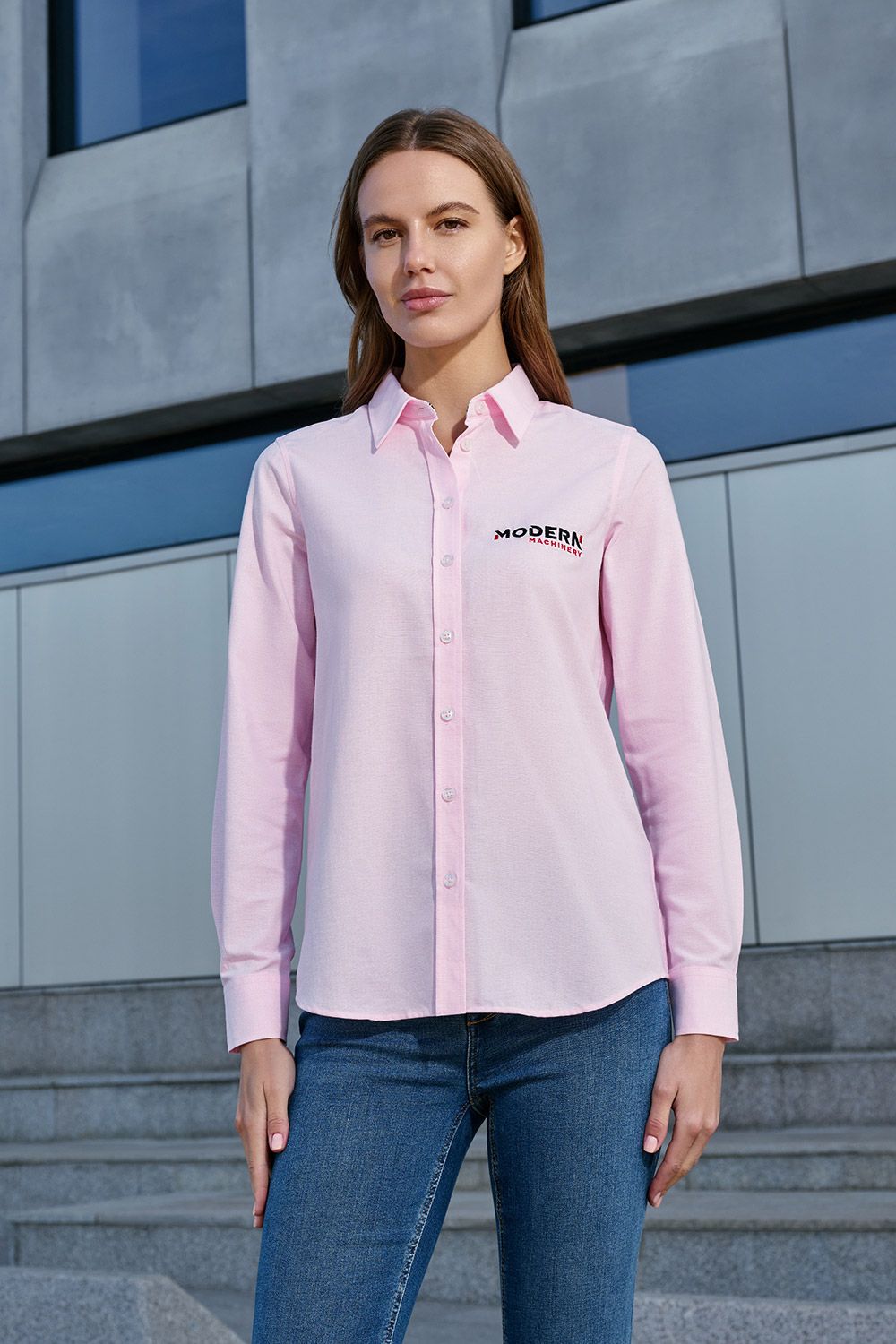 Сорочки<br>Modern Machinery розовые
