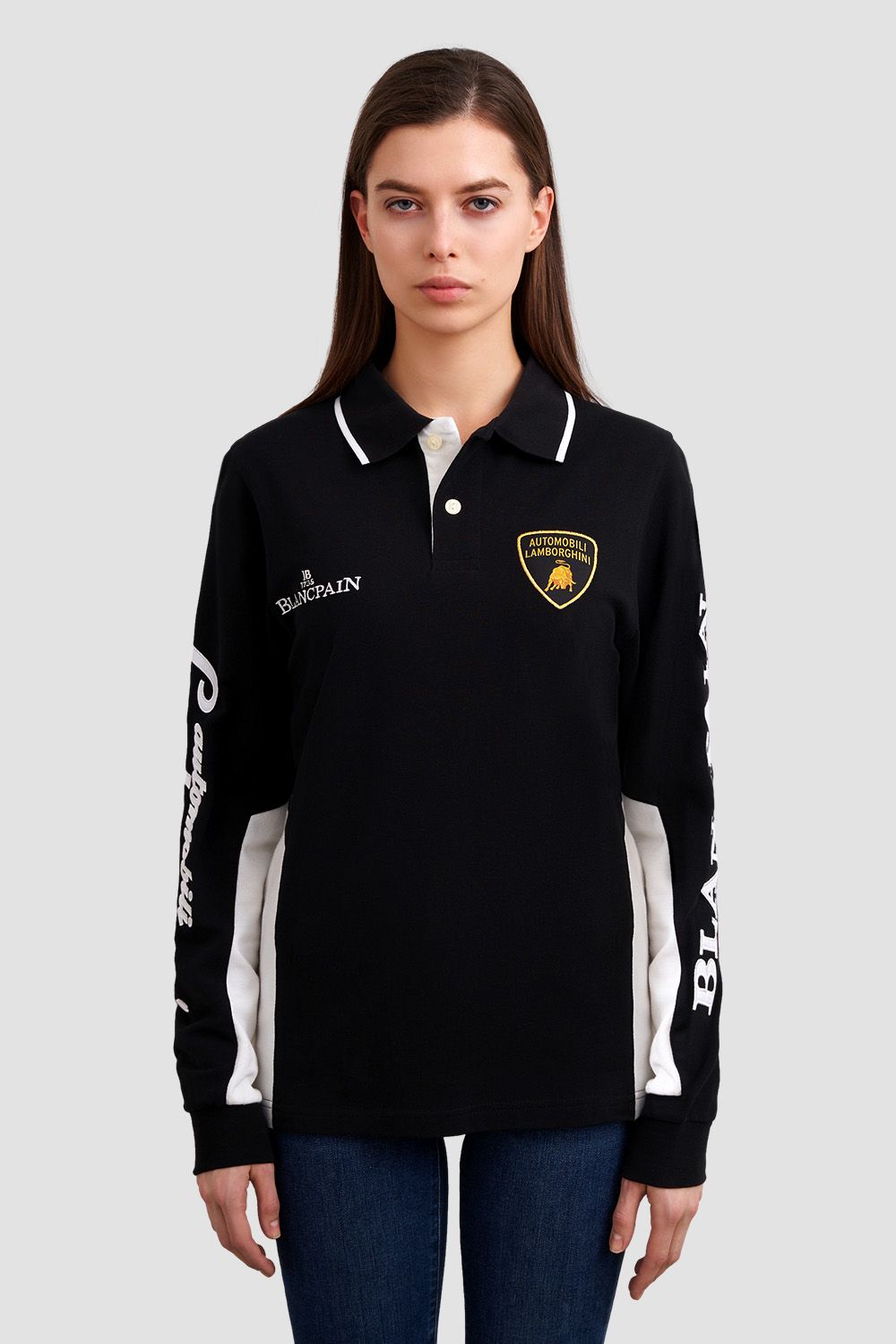 Рубашки поло<br>с длинным рукавом Lamborghini