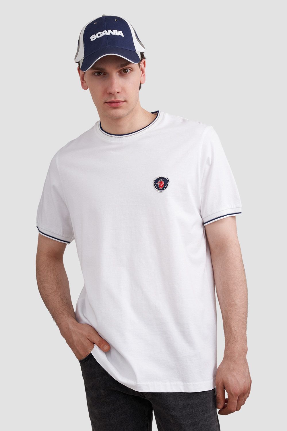 Футболки<br>SCANIA Basic белые