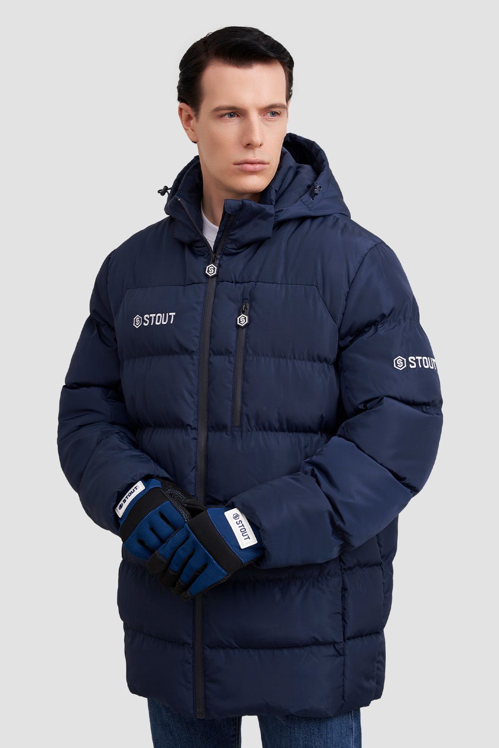 Пуховики<br>STOUT