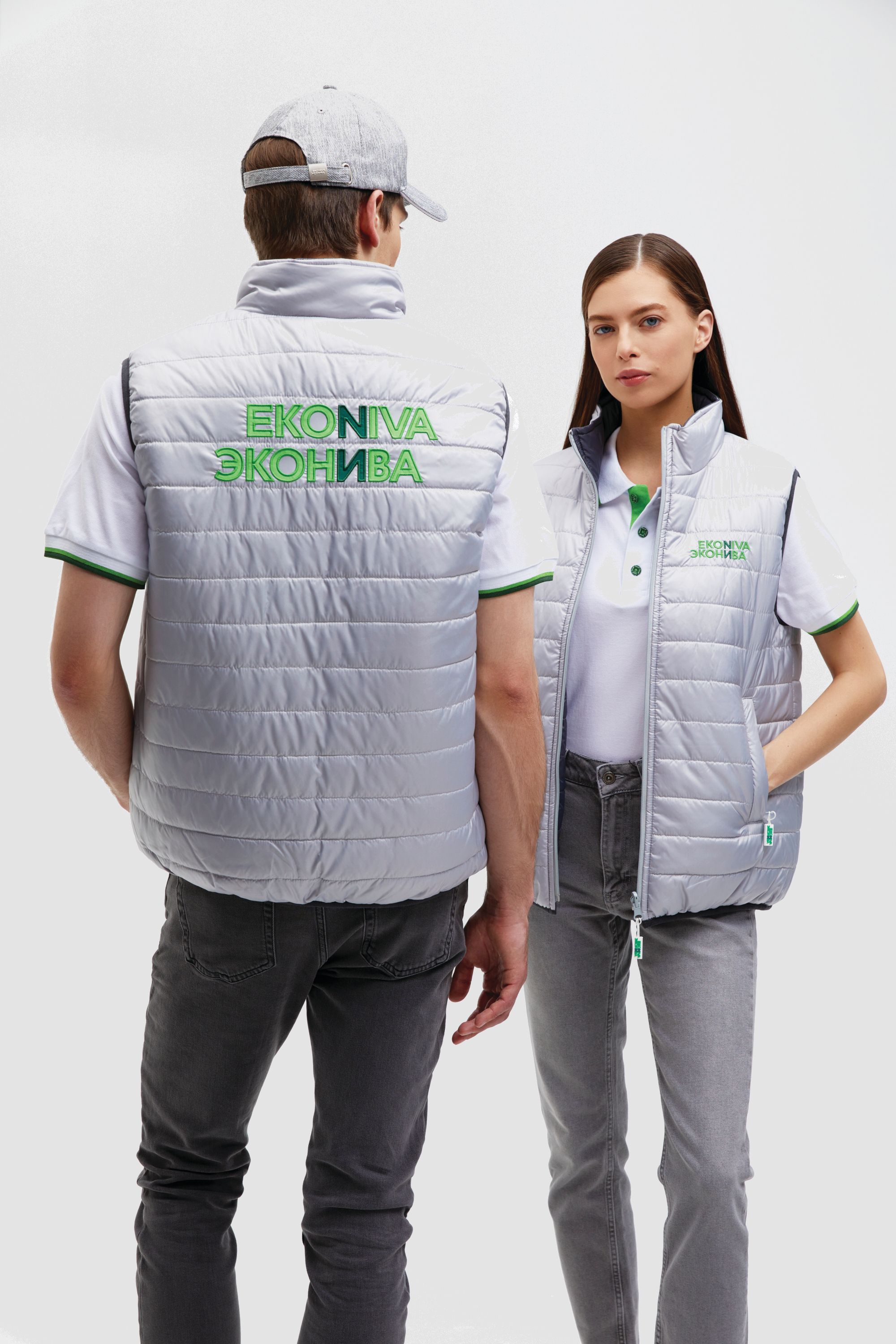 Двусторонние жилеты<br>Эконива