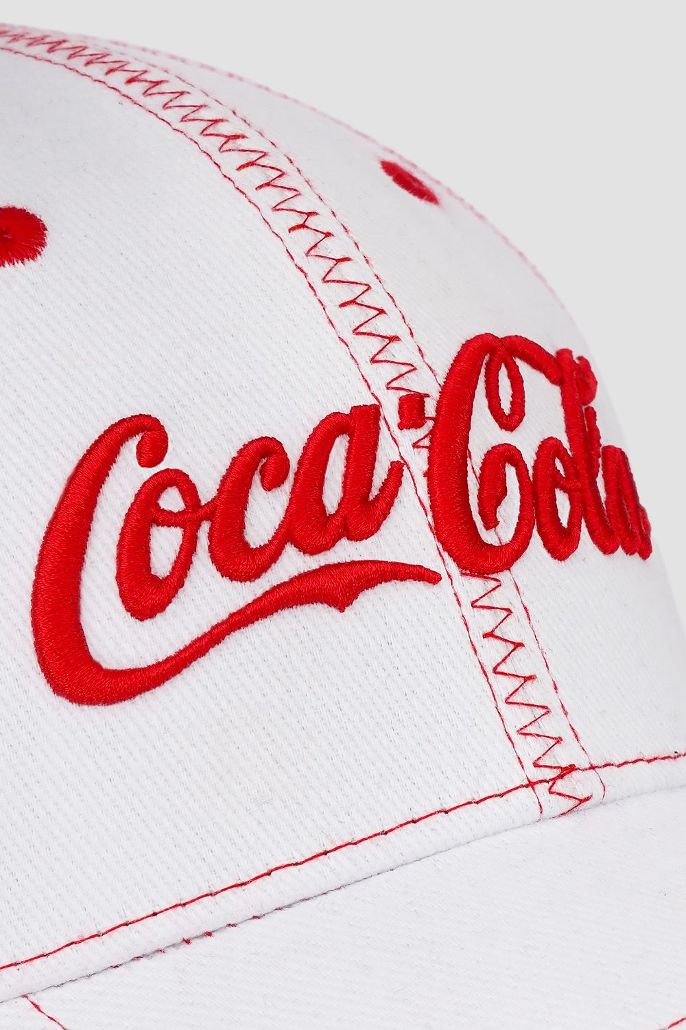 Бейсболки<br>Coca-Cola белые