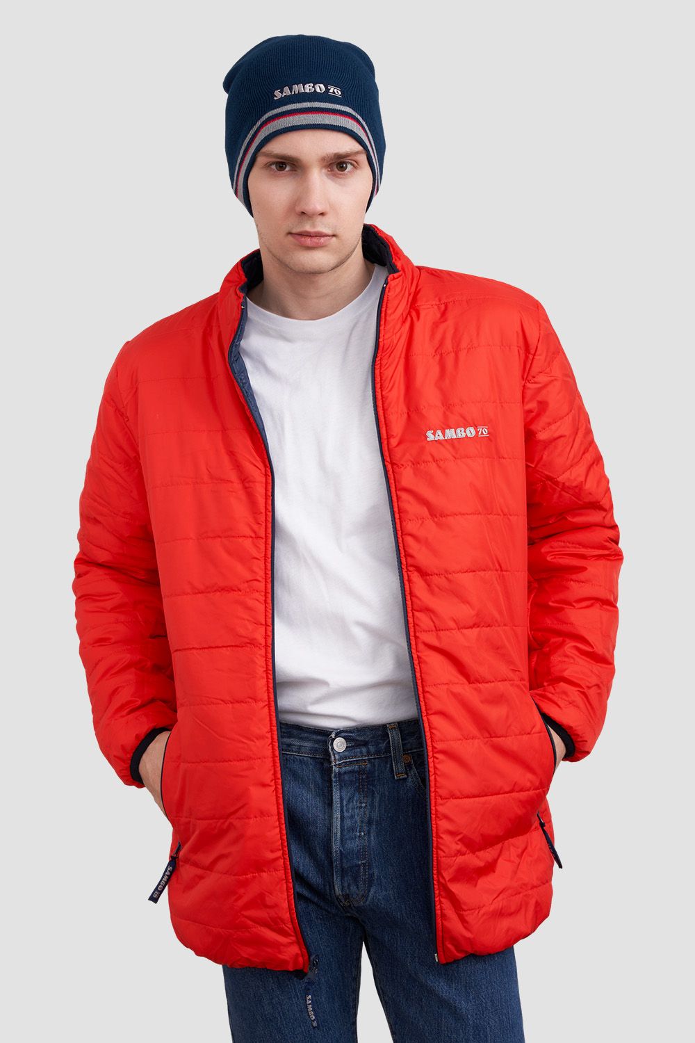 Пуховики двусторонние<br>Самбо-70