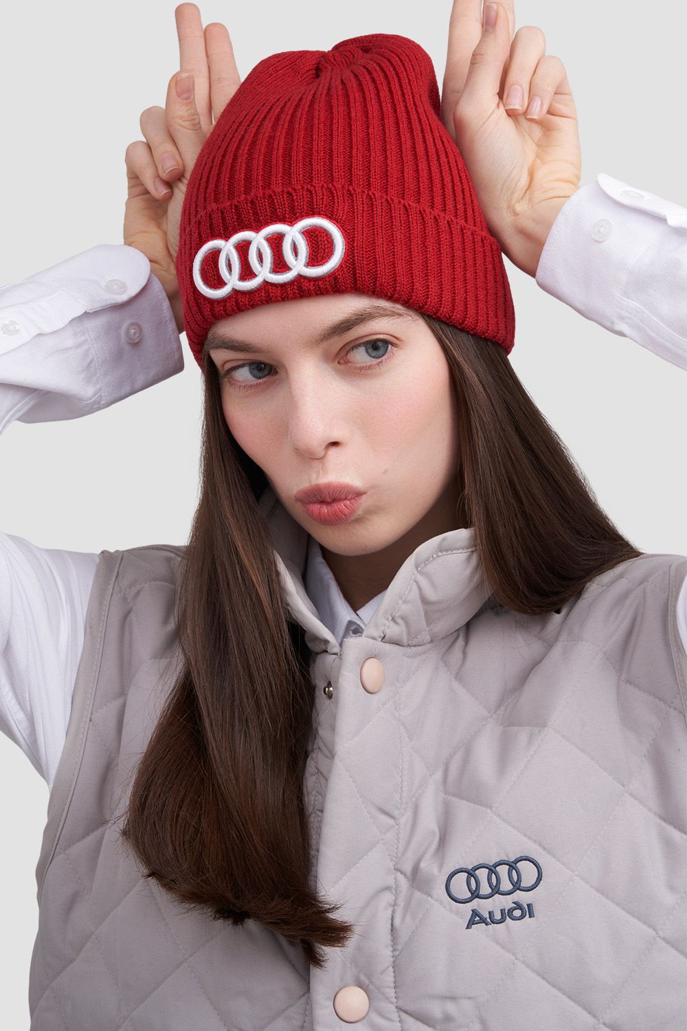 Вязаные шапки<br>AUDI