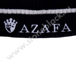 Вязаная шапка и шарф AZAFA черные
