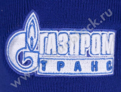 Вязаная шапка Газпром