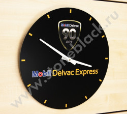 Настенные часы из металла &quot;Mobil Delvac Express&quot;