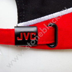 Бейсболка JVC (красно-черная)