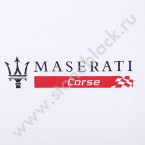Рубашка поло MASERATI Corse (белая)