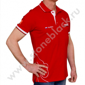 Рубашка поло TAIF (красная)