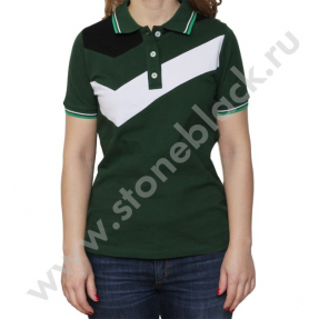 Рубашка поло СБЕРБАНК (женская зеленая)