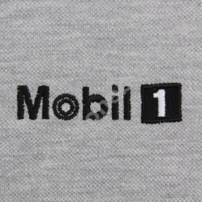Рубашка поло MOBIL1 (серая)