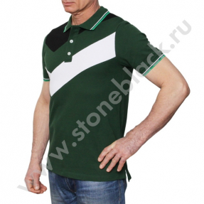 Рубашка поло СБЕРБАНК (мужская зеленая)