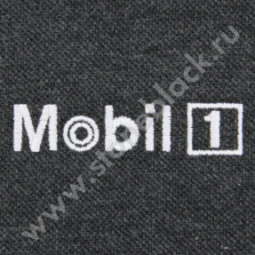 Рубашка поло MOBIL1 (темно-серая)