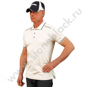 Рубашка поло SCANIA Basic белая (мужская)