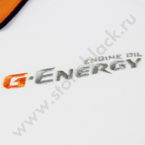 Рубашка поло G-ENERGY Engine Oil (белая женская)