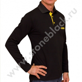 Рубашка поло HONKA черная (мужская)