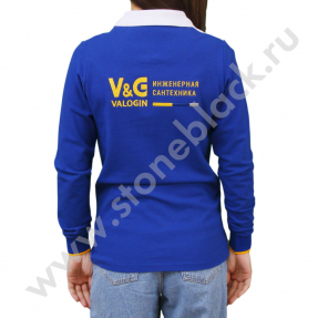 Рубашки поло с длинным рукавом V&amp;G VALOGIN (женские)