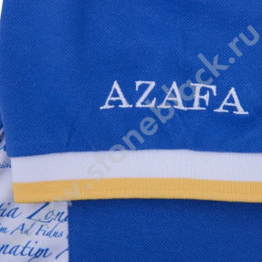 Рубашка поло AZAFA синяя