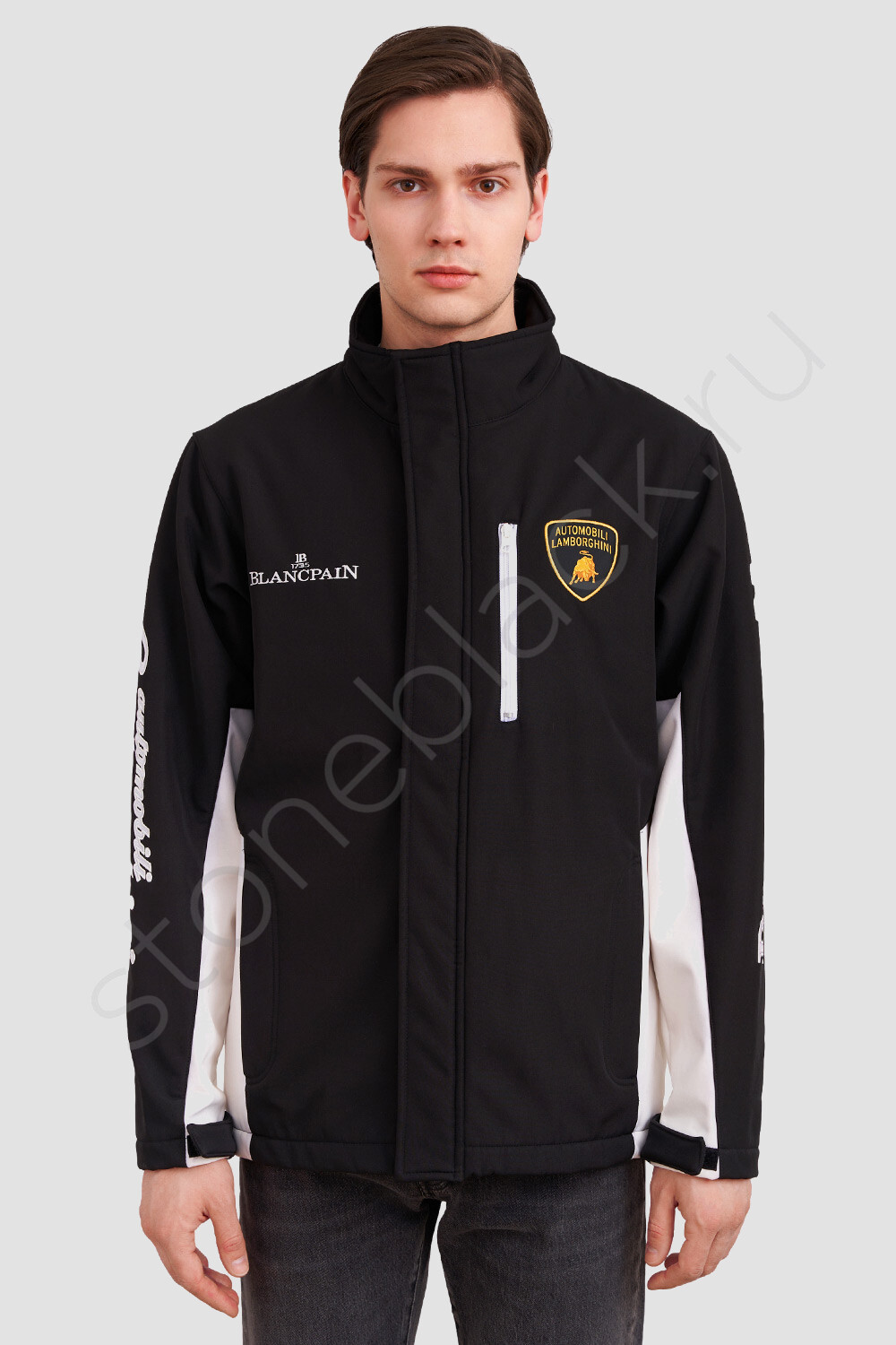Куртки SoftShell Lamborghini (черные)