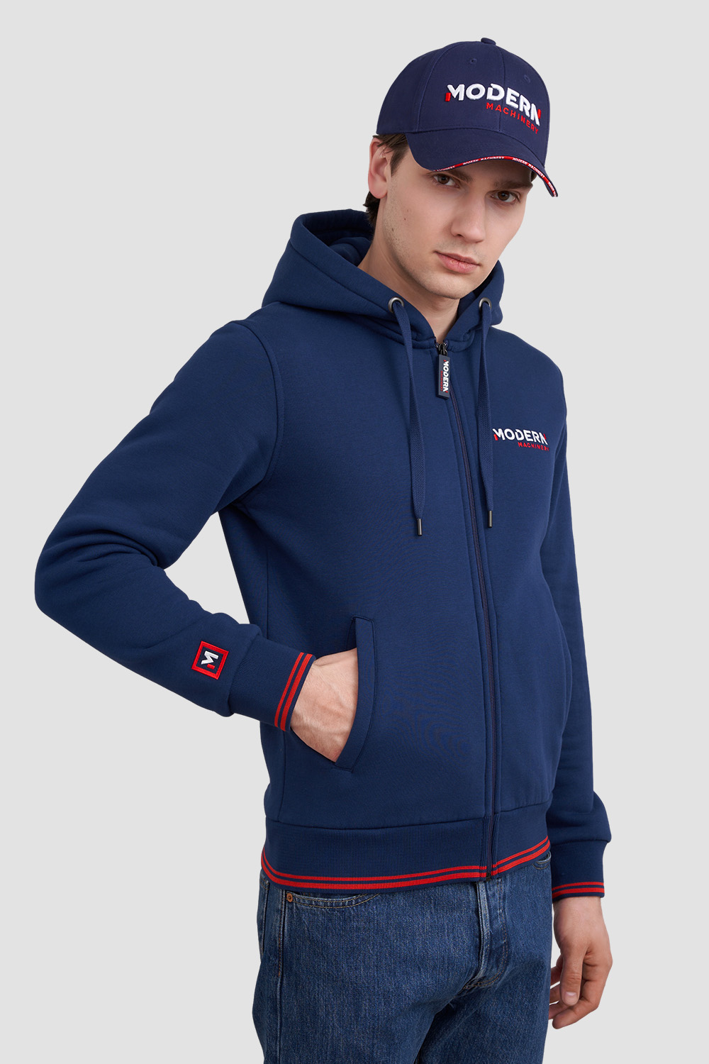 Толстовки<br>Modern Machinery синие