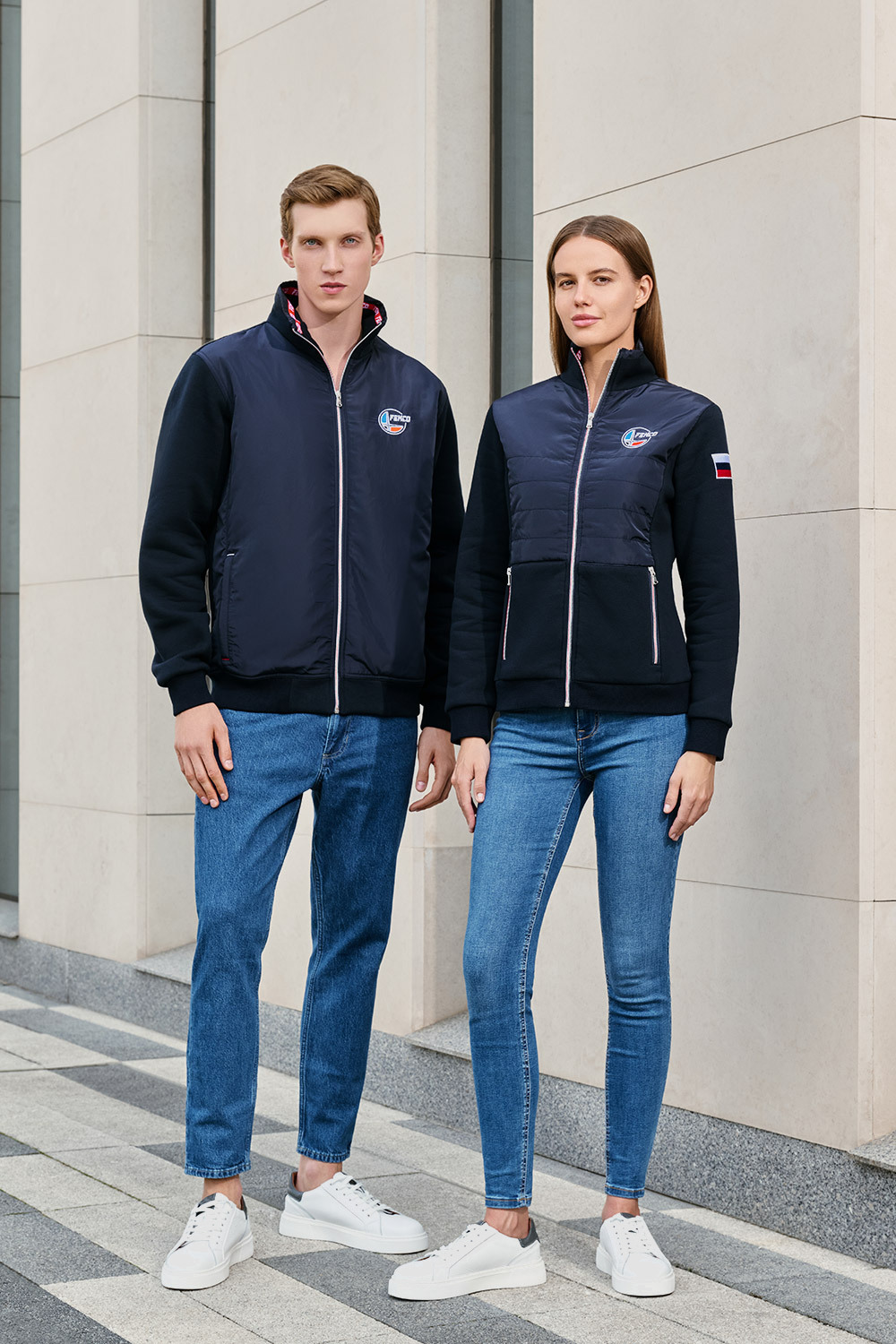 Олимпийки утепленные стеганые<br>FEMCO