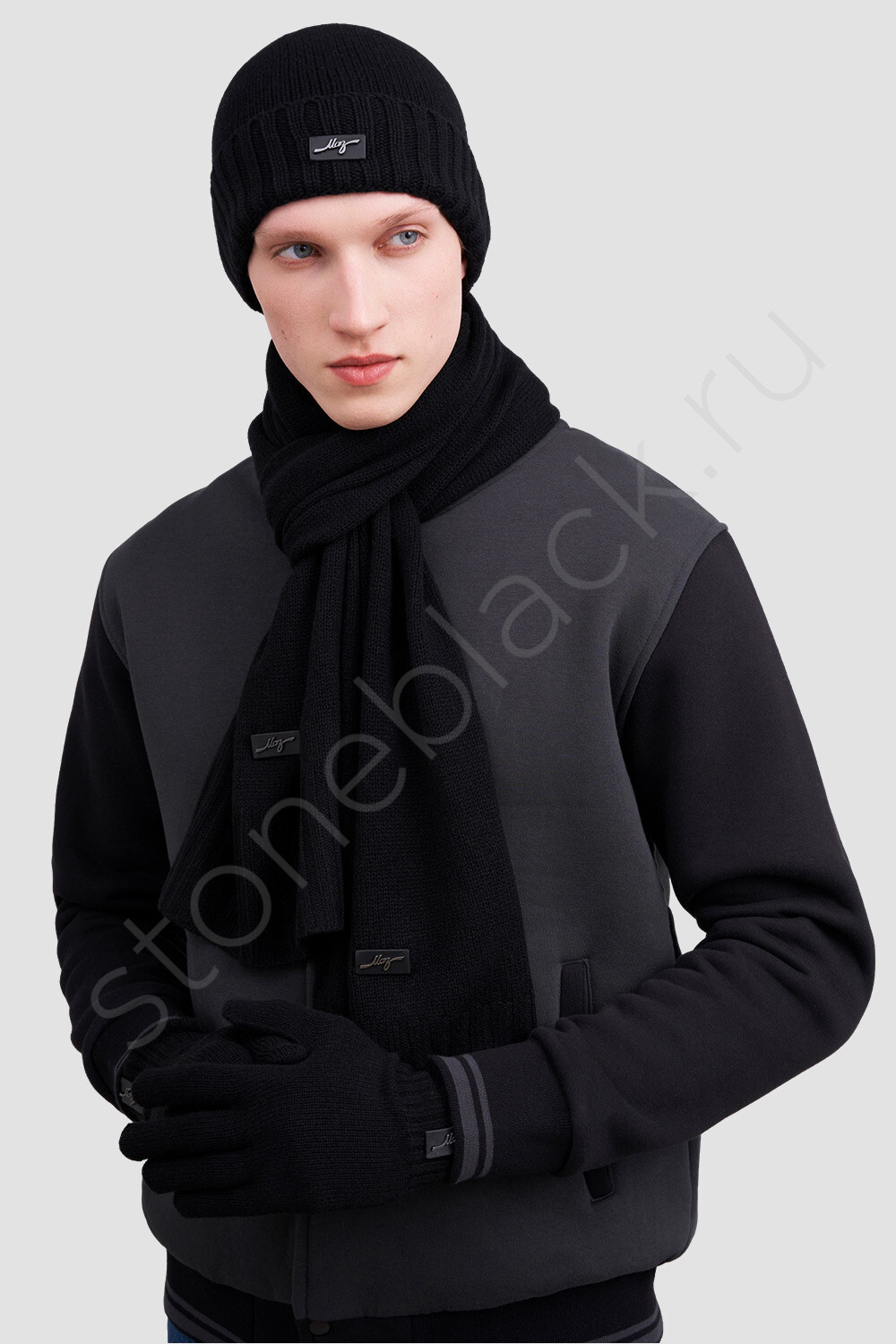 Вязаные шарфы МАЗ<br>100% кашемир