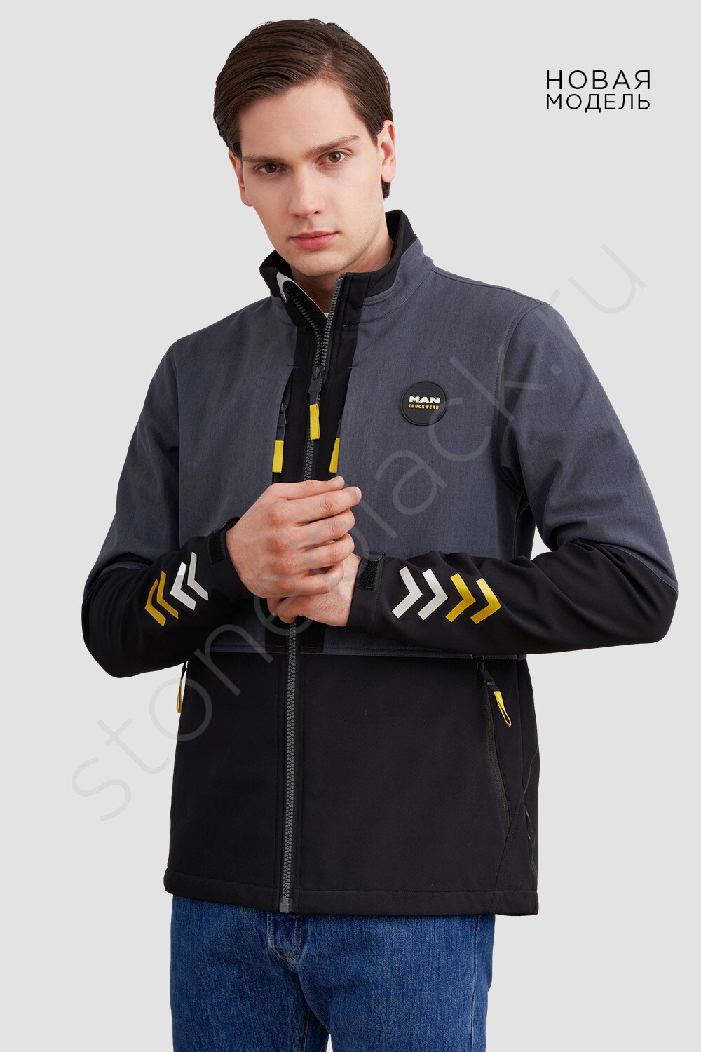 Softshell меланж куртки MAN Truckwear