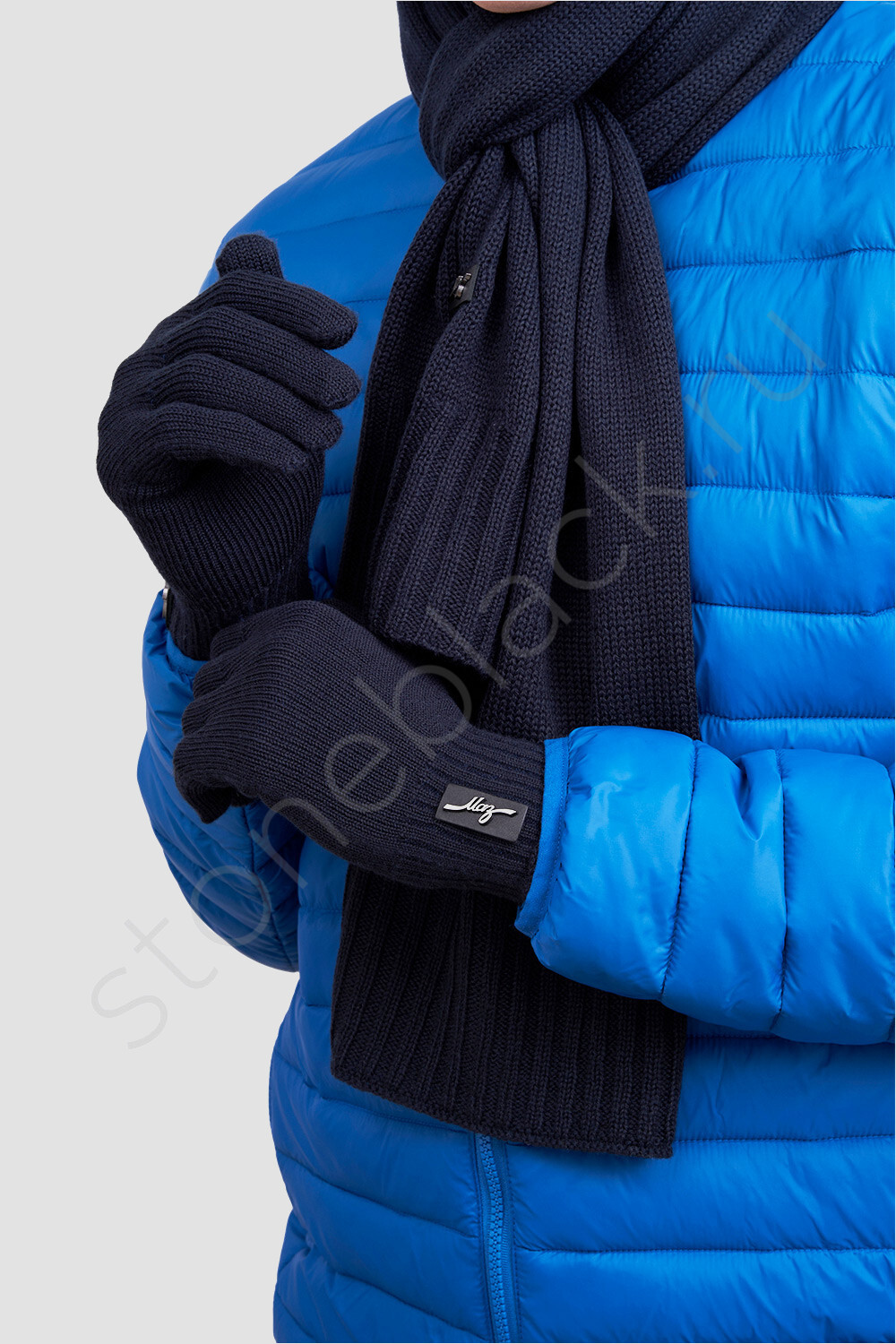 Вязаные перчатки МАЗ