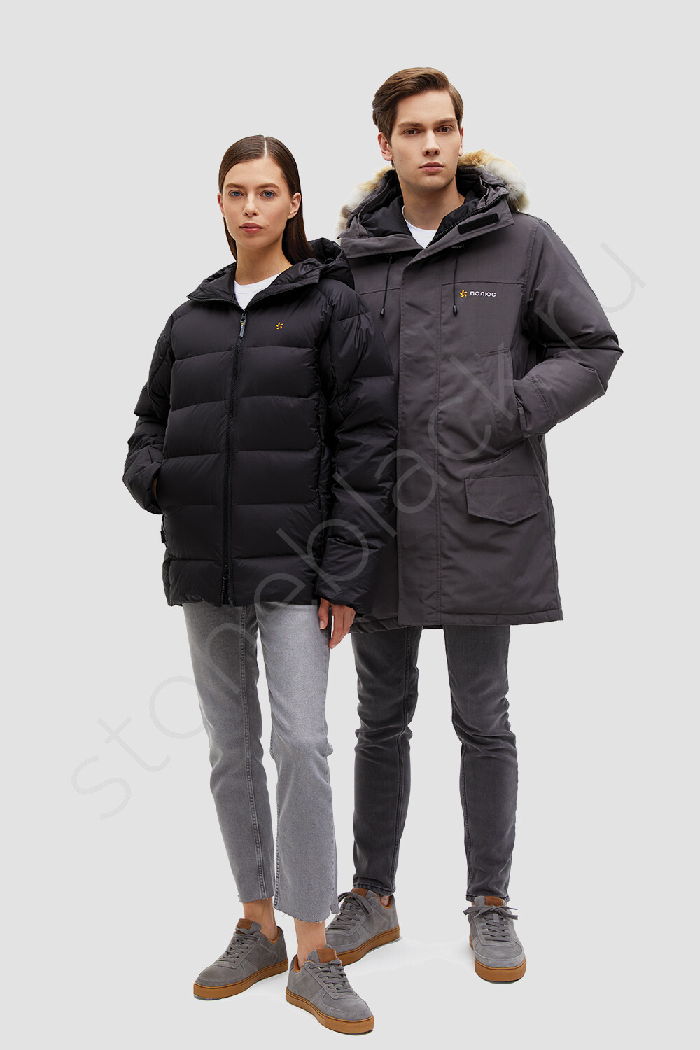 Парки пуховые Полюс
