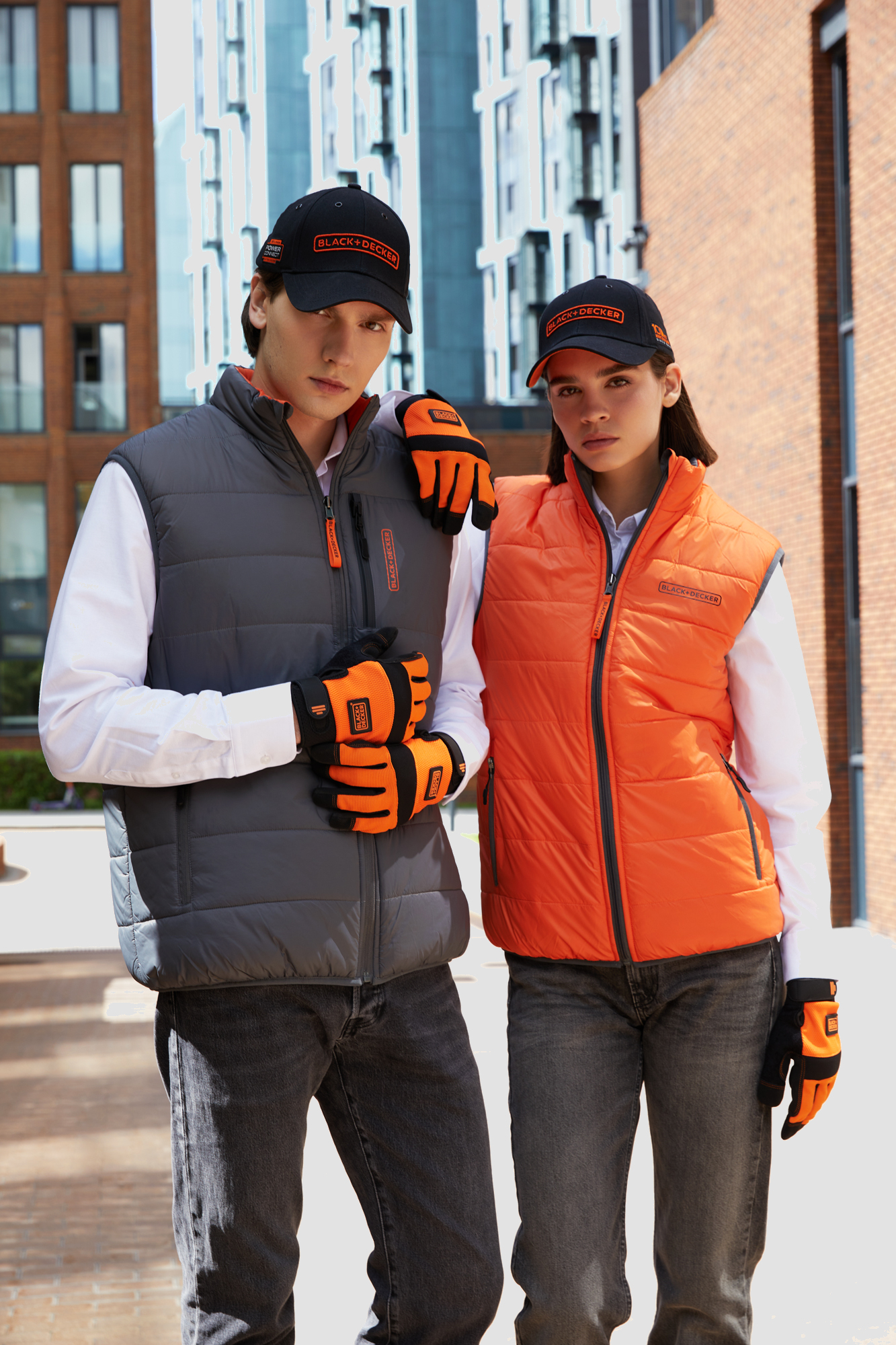 Перчатки рабочие<br>Black+Decker