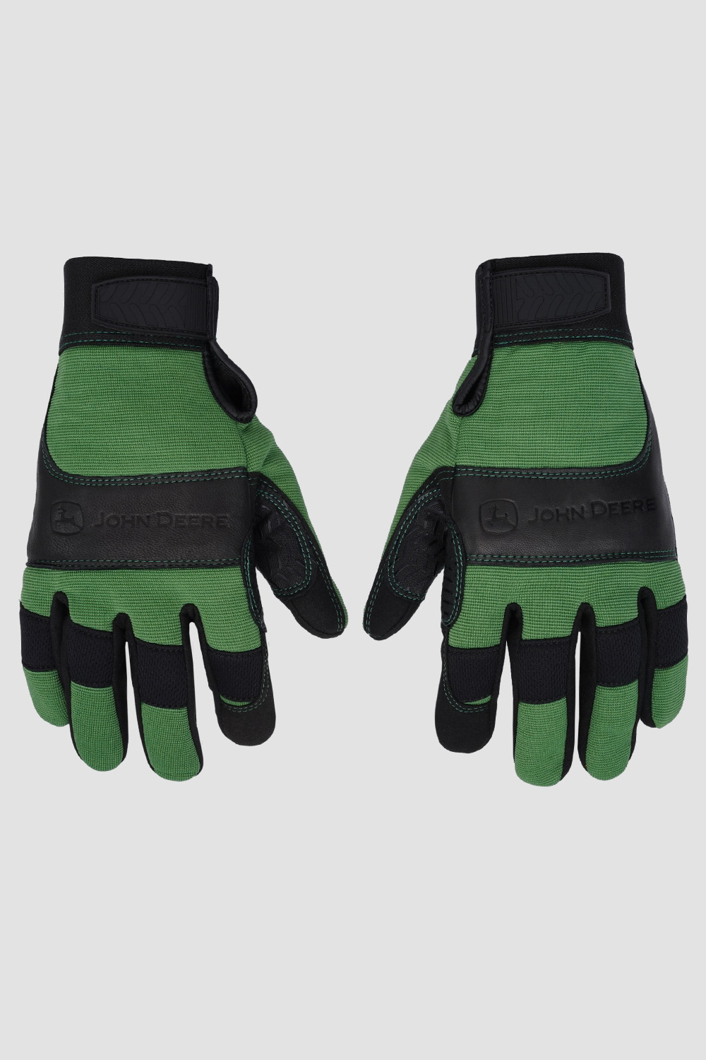 Перчатки рабочие<br>John Deere Cowhide Black