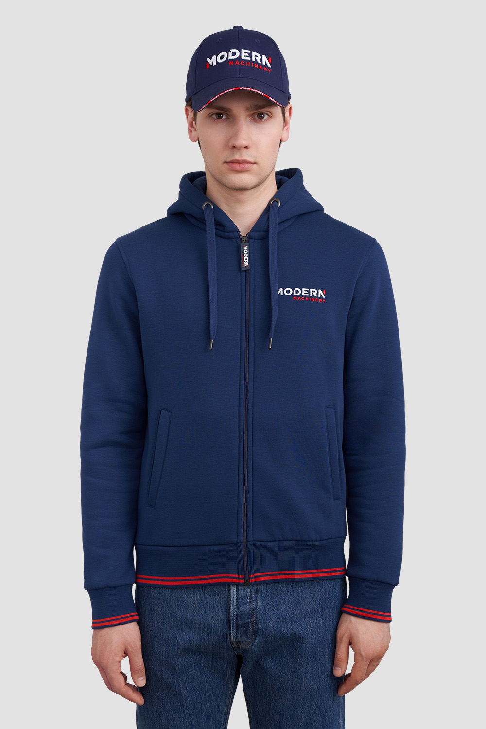 Толстовки<br>Modern Machinery синие