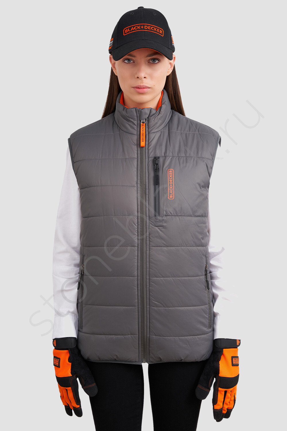 Жилеты двусторонние Black+Decker женские