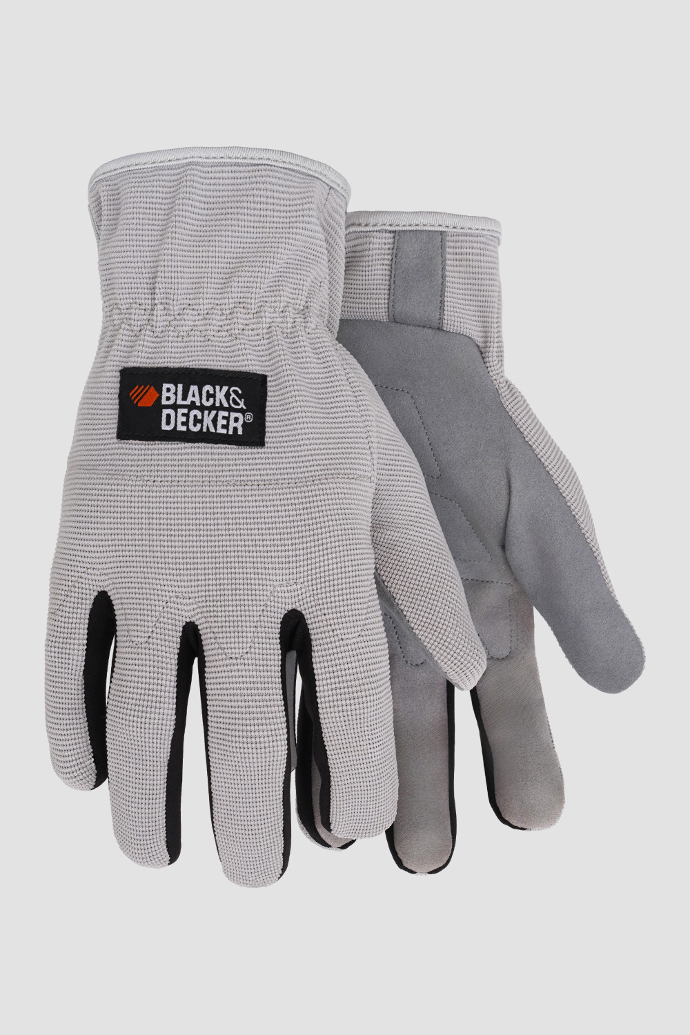 Перчатки рабочие<br>Black+Decker серые