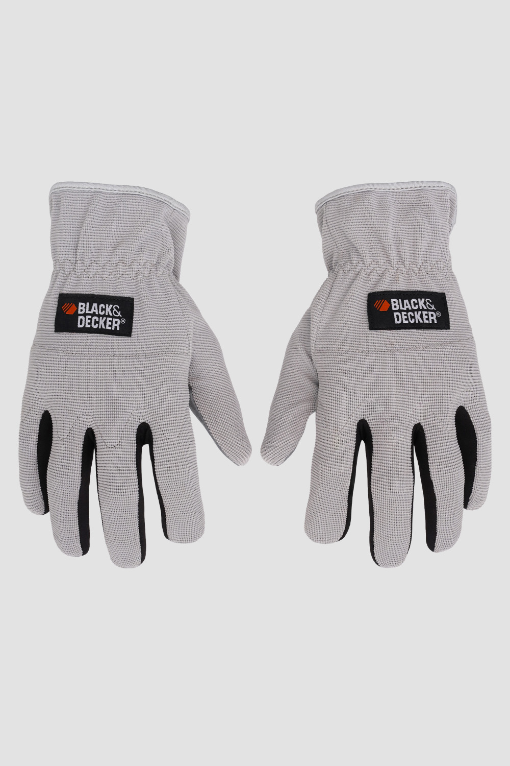 Перчатки рабочие<br>Black+Decker серые