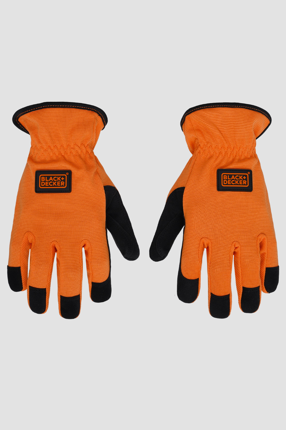 Перчатки рабочие<br>Black+Decker оранжевые