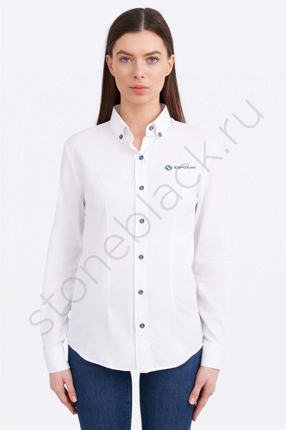 Сорочки Еврохим 2022 белые (женские)