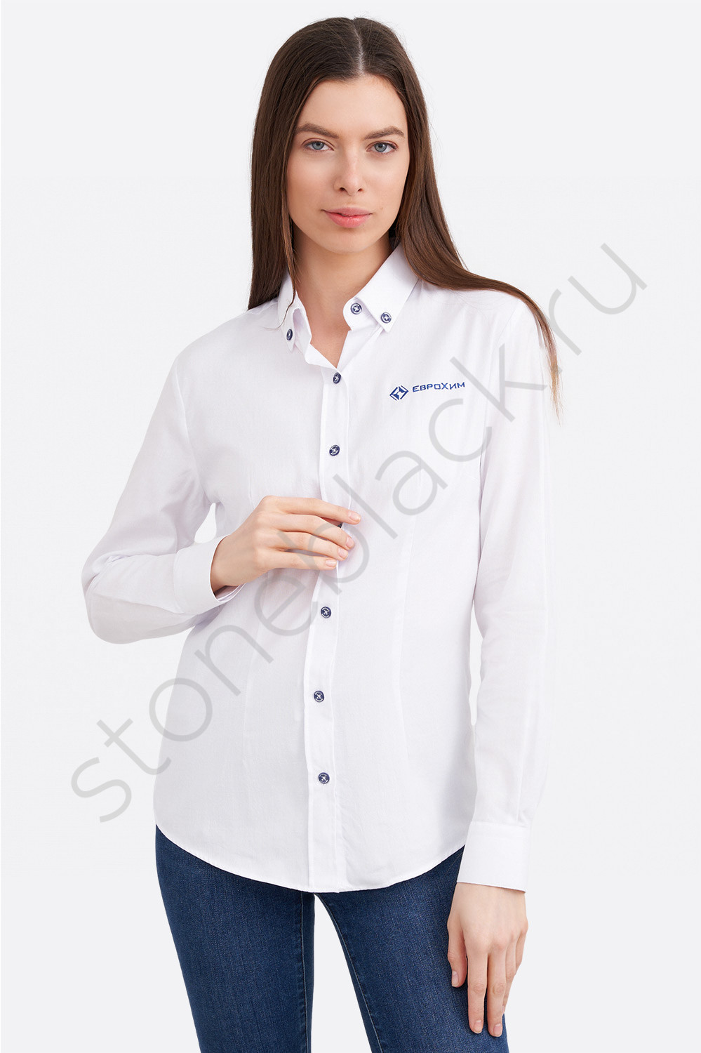 Сорочки Еврохим 2022 белые (женские)
