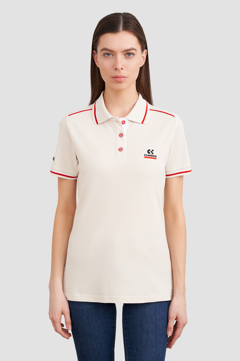 Рубашки поло <br> Camozzi бежевые