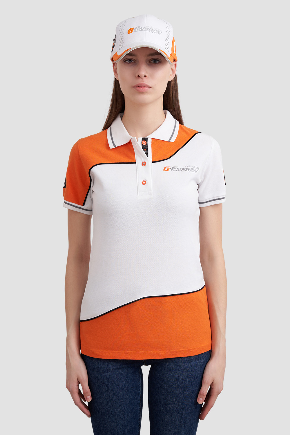 Рубашки поло<br>G-ENERGY Engine Oil белые