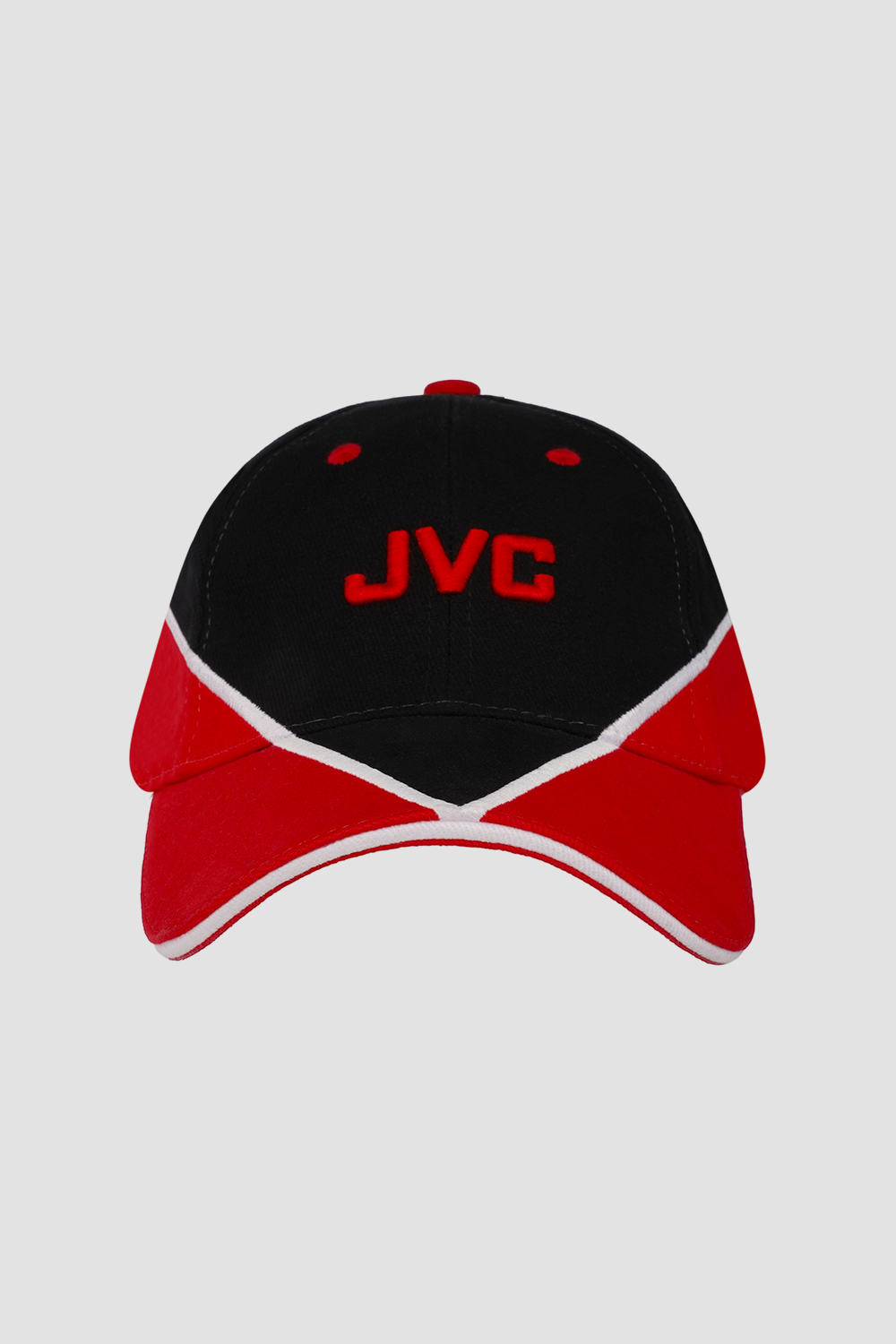 Бейсболки <br> JVC красно-черные