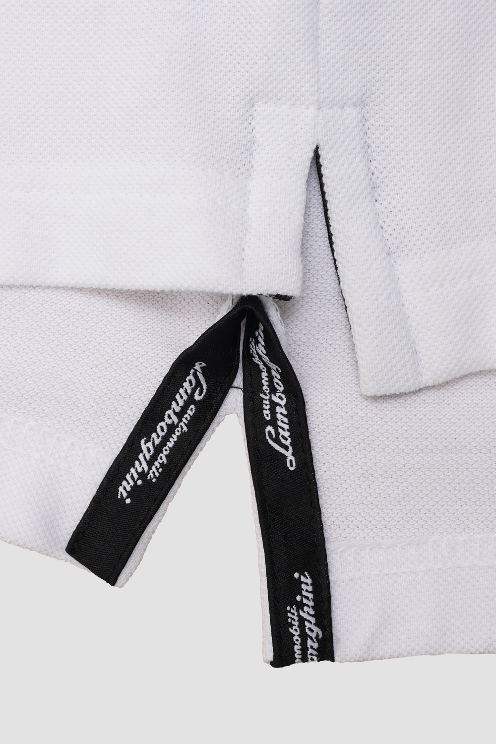 Рубашки поло<br>Lamborghini белые