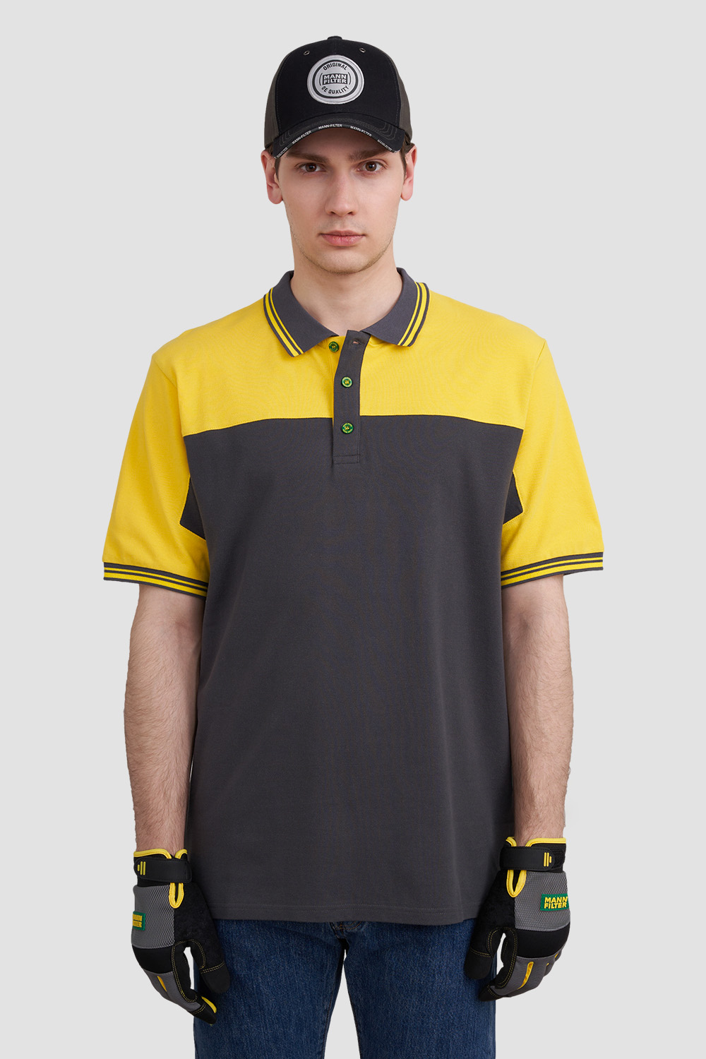 Рубашки поло<br>MANN-FILTER серые