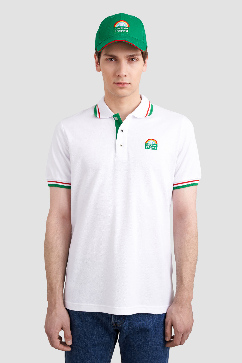 Рубашки поло<br>Грибная радуга