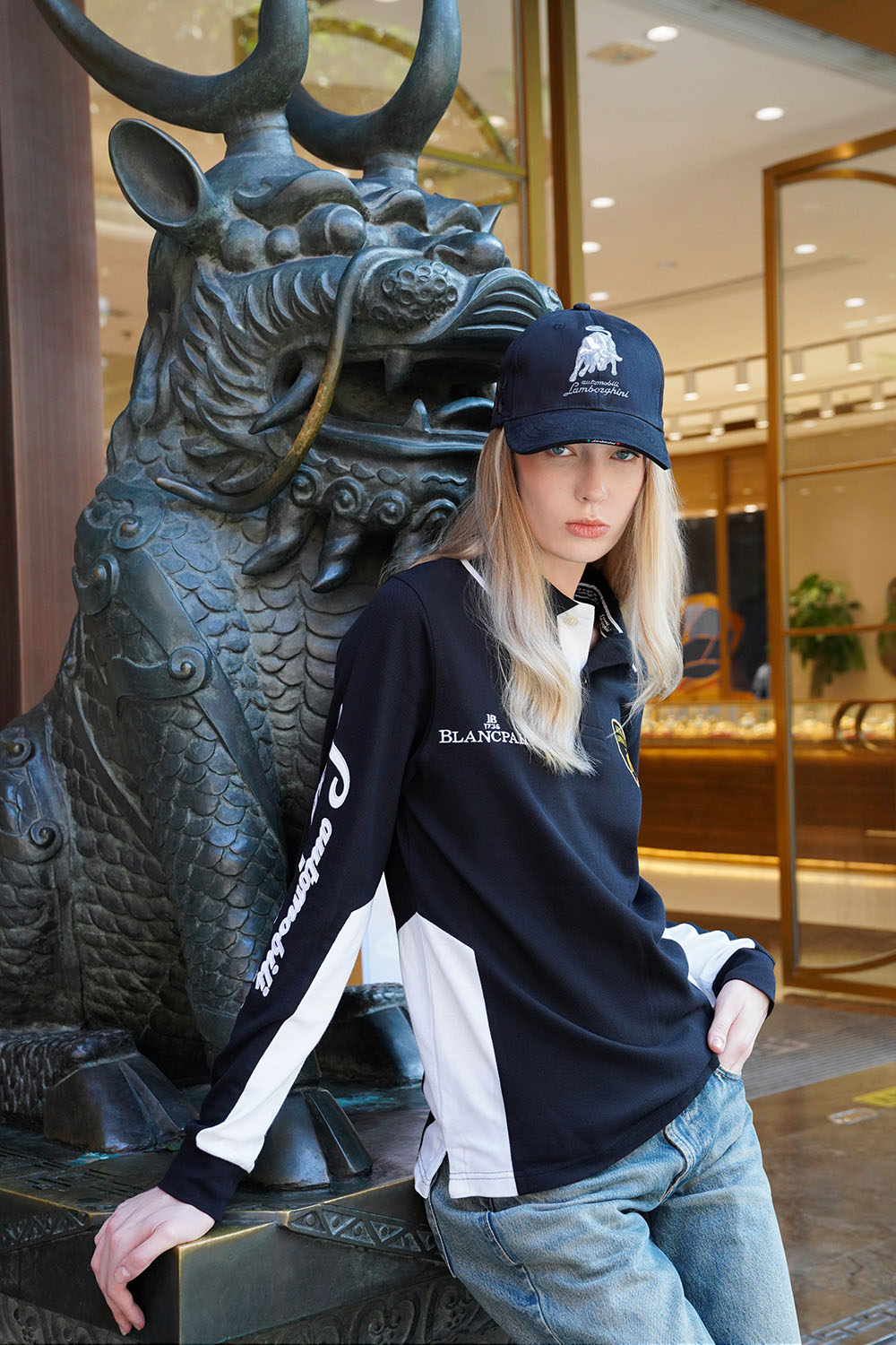 Рубашки поло<br>с длинным рукавом Lamborghini