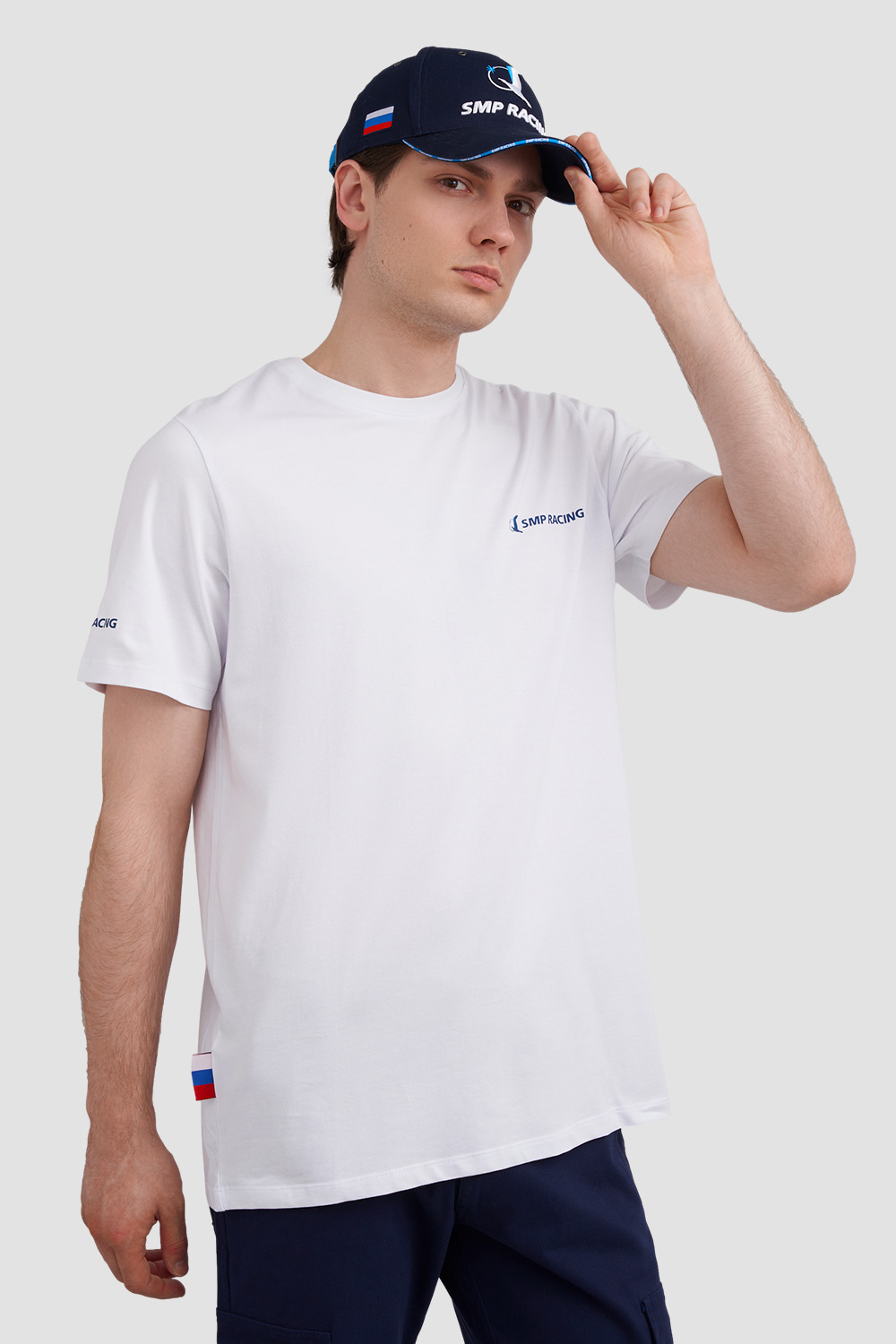 Футболки<br>SMP Racing белые