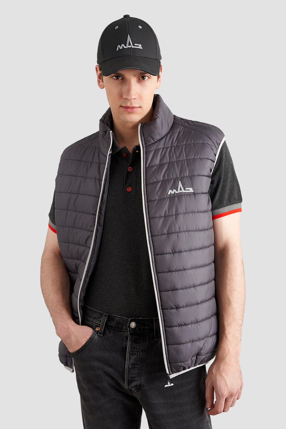 Бейсболки <br> МАЗ серые